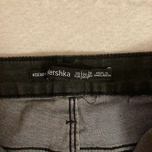 Bershka Siyah Kot Şort