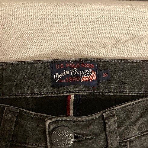 U.S Polo Assn. Dar Paça Antrasit Pantalon