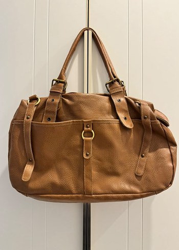 Vintage Love Vintage Thrifted Bag Kahverengi