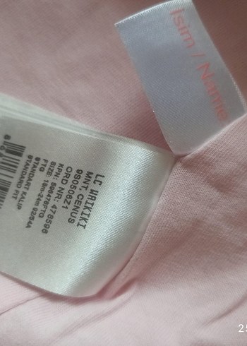 Düğmeli Pembe Kız Yağmurluk - Görsel 5