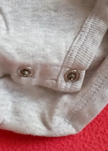 Kız Çocuk Gri Pamuklu Uzun Kollu esofman - Görsel 7