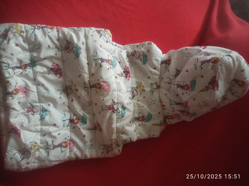 Kız Çocuk Baskılı Fermuarlı Yelek - Görsel 3