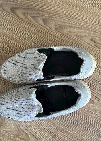 Gri MinimalisterkekSpor Ayakkabı - Görsel 3