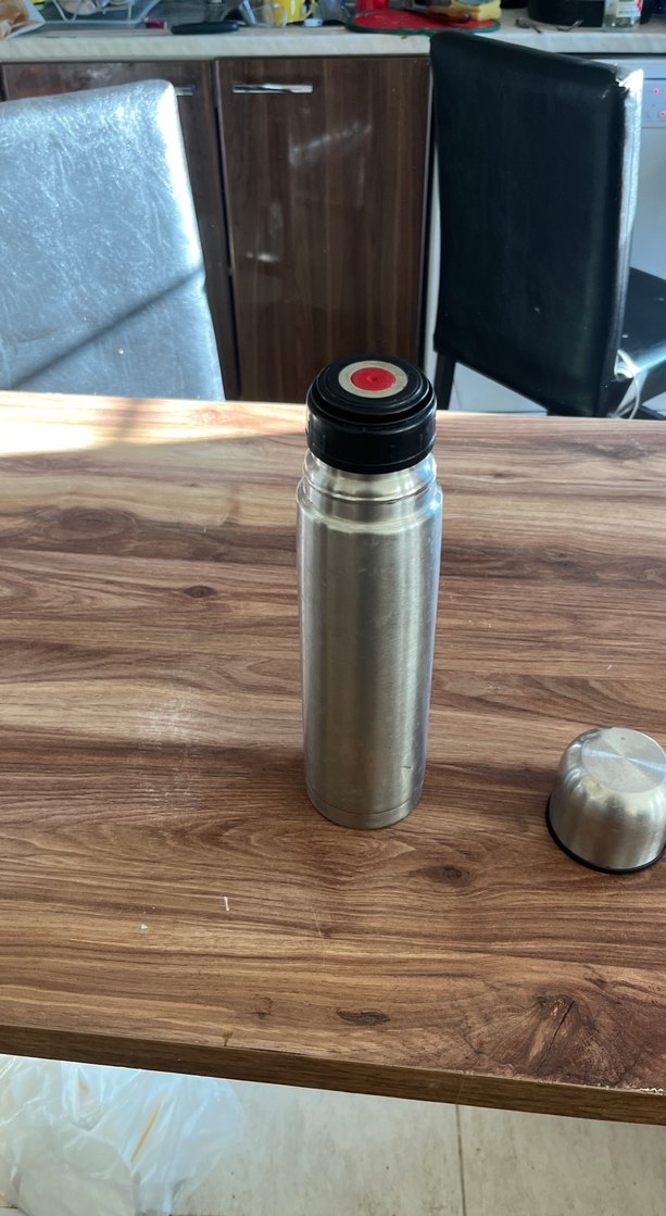 Parlak Bej Çocuk Termosu - Görsel 2