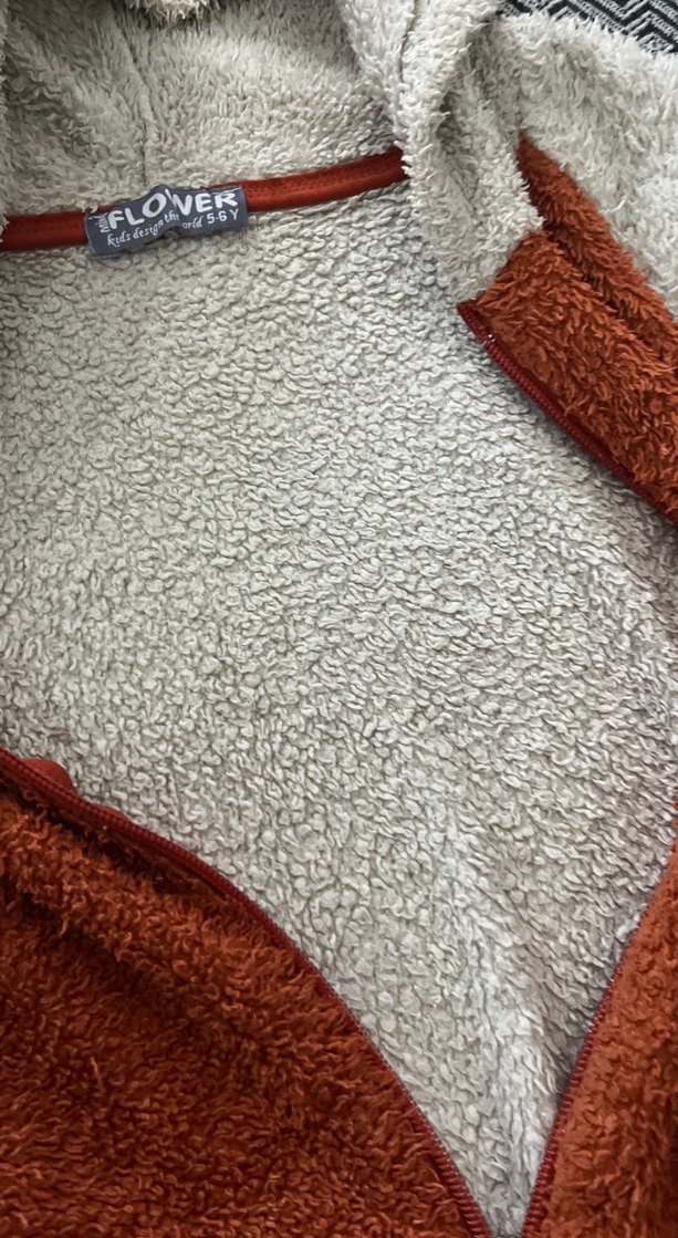 Erkek Bebek Örgü Kahverengi Tulum - Görsel 3