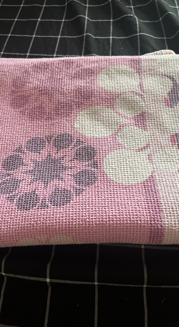 Pembe Pastel Tonlu Batik Desenli pike - Görsel 4