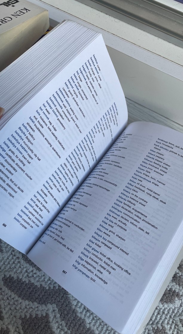 İngilizce sözlük Yds Publishing English Grand Dictionary - Görsel 3