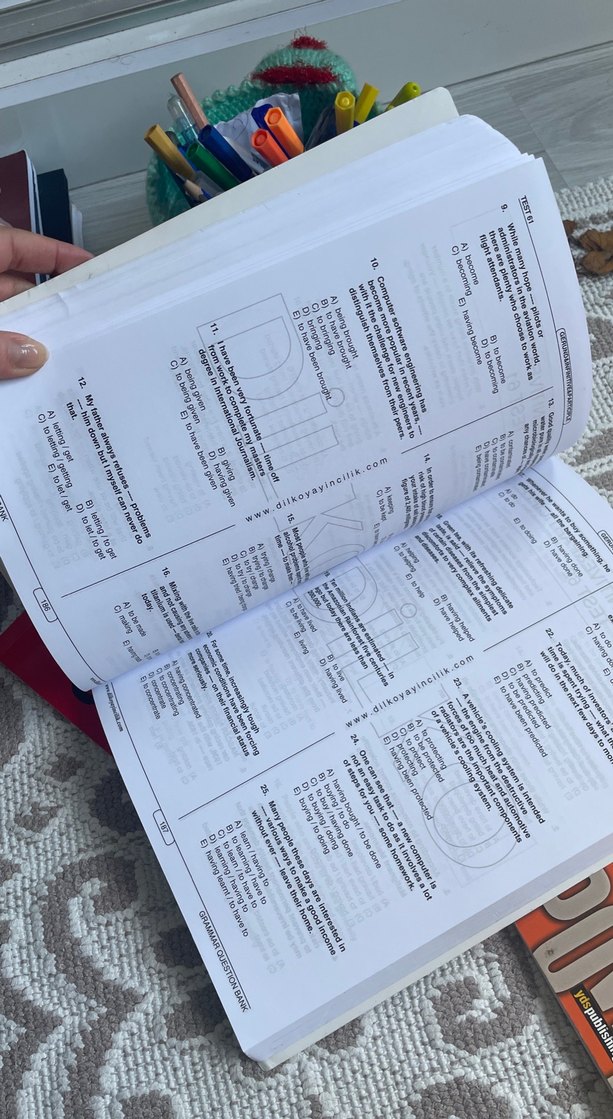 LYS-5 Dilko Grammar Soru Bankası - Görsel 3