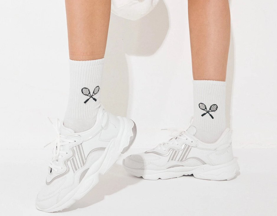 Beyaz Spor Ayakkabı - Görsel 3