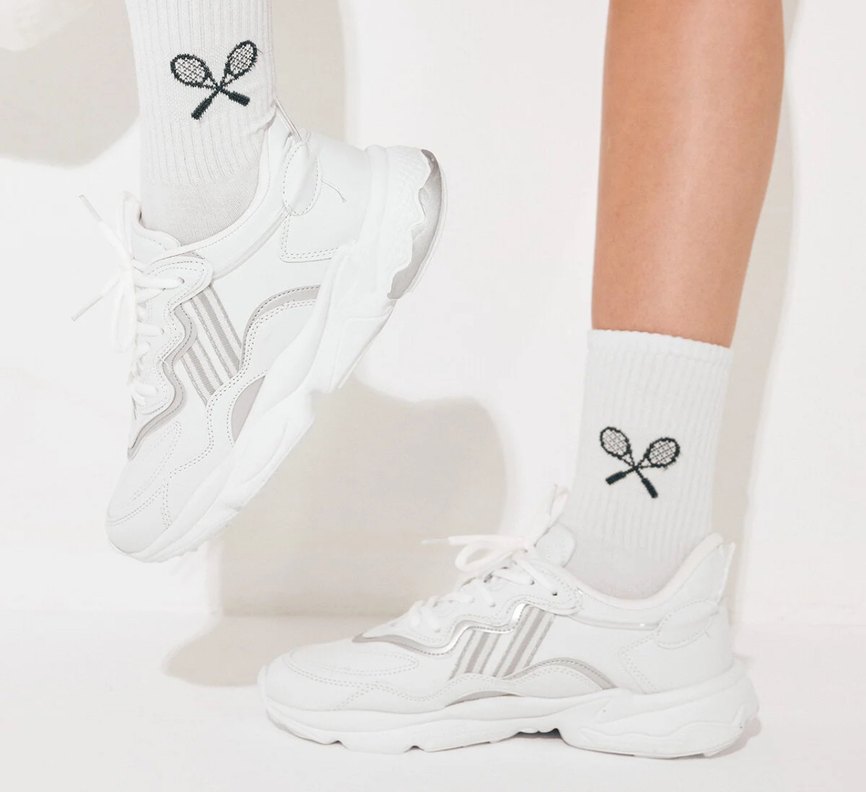 Beyaz Spor Ayakkabı - Görsel 2