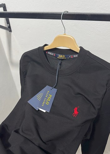 Polo Siyah Uzun Kollu Sweatshirt - Görsel 2