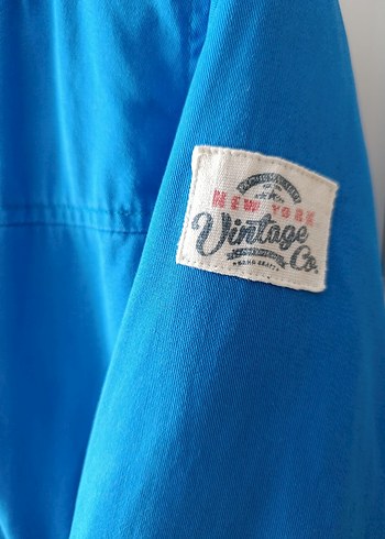 Erkek Çocuk Mavi İçi Yünlü Mont - Görsel 2