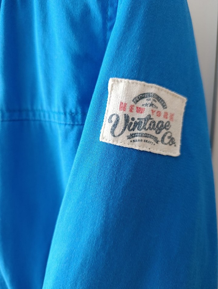 Erkek Çocuk Mavi İçi Yünlü Mont - Görsel 2