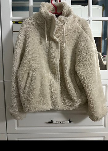 Kürklü Camel Sıcak Kışlık Kadın Mont - Görsel 2