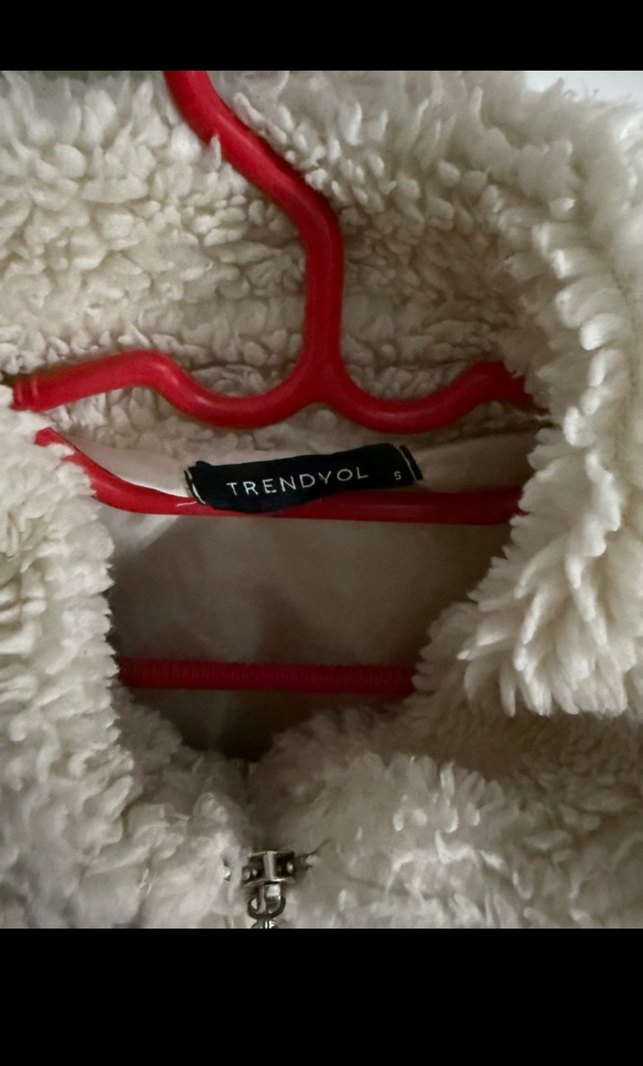 Kürklü Camel Sıcak Kışlık Kadın Mont - Görsel 3