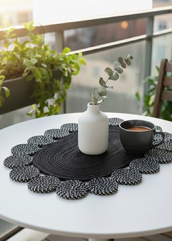 Siyah gırcıllı Modern runner, - Görsel 2