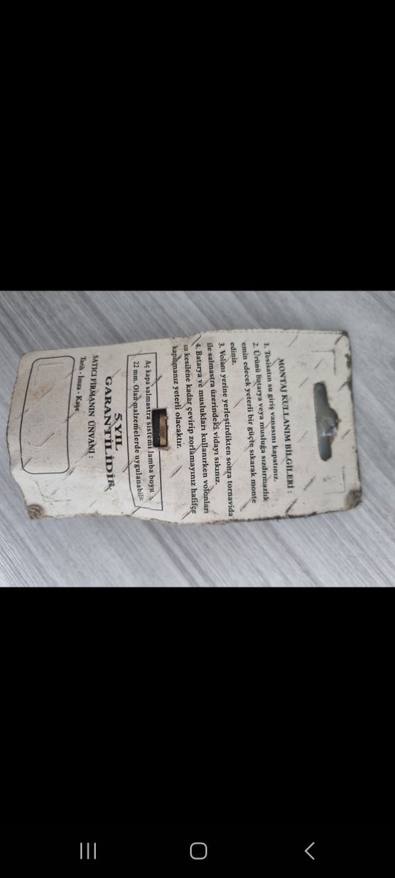 Çapa Sarı Musluk Salmastrası/ Göbeği - Görsel 2