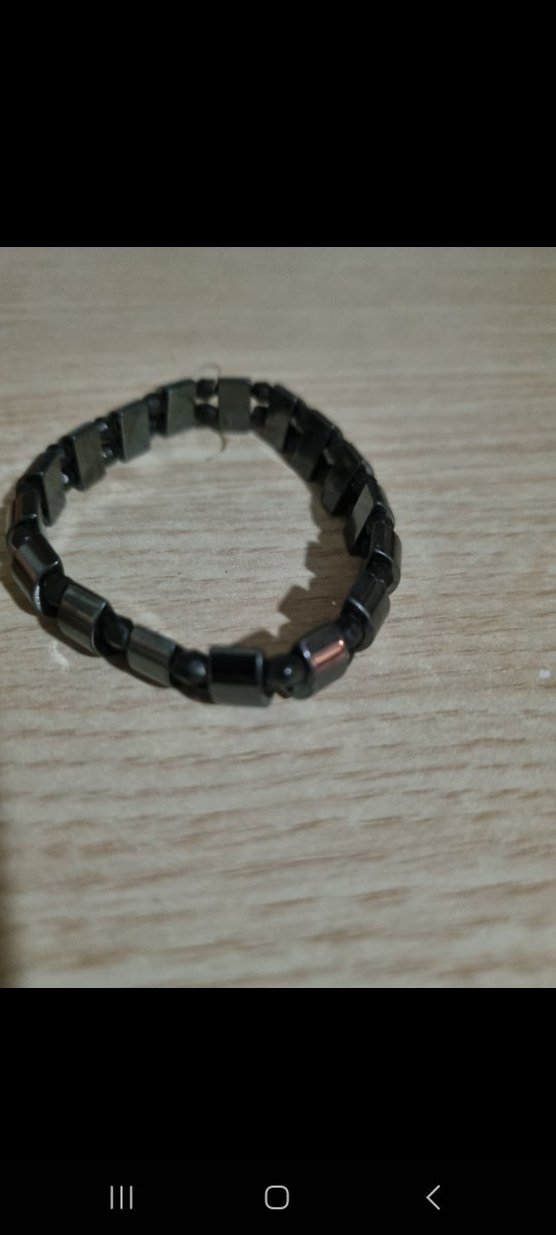 Altın Renkli Boncuklu Kısa Kolye ve Bileklik - Görsel 5