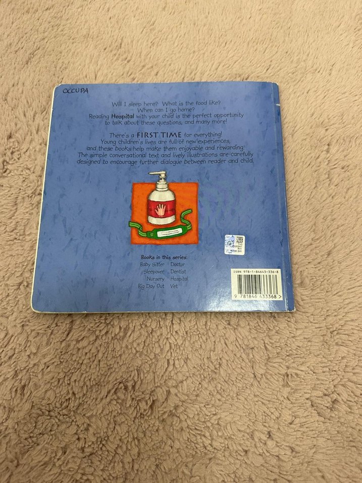 İlk Kez Hastanede - İngilizce Çocuk Kitabı - Görsel 3