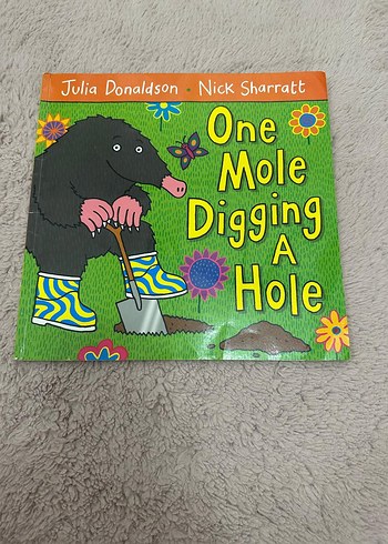 One Mole Digging A Hole İngilizce Çocuk Kitabı
