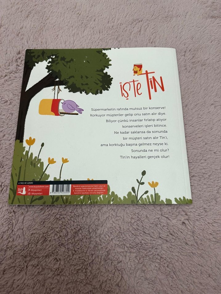 Konserve Kutusu Tin - Çocuk Kitabı - Görsel 3