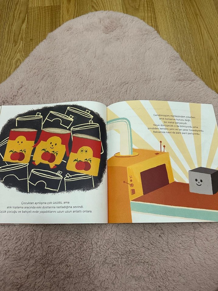 Konserve Kutusu Tin - Çocuk Kitabı - Görsel 2