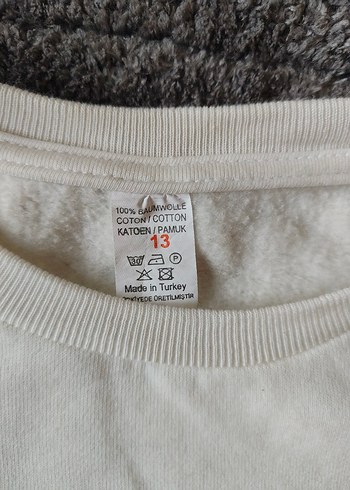 Beyaz LOL Baskılı Kız Çocuk Sweatshirt 10 YAŞ - Görsel 4