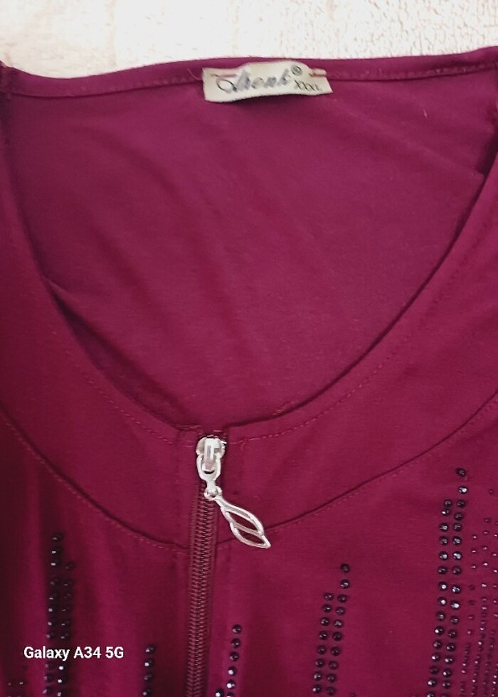 Fermuarlı tunik - Görsel 2