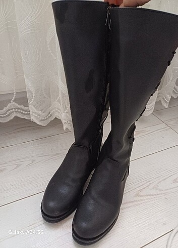 Mitto kadın harika bağcıklı çizme - Görsel 2