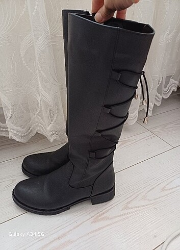 Mitto kadın harika bağcıklı çizme - Görsel 3