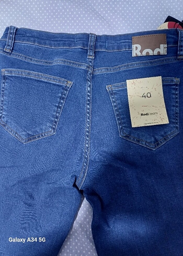 Rodi kadin kot pantolon  - Görsel 3