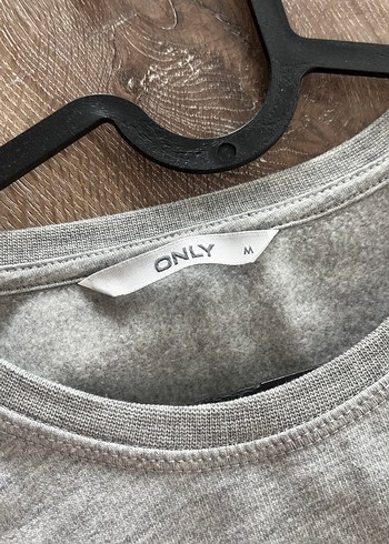 Gri Uzun Kollu Midi Elbise - Görsel 4