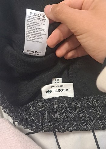 Lacoste antrasit eşofman orjinaldir hiçbir şüpheniz olmasın - Görsel 7