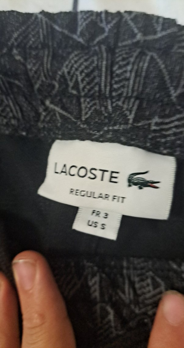 Lacoste antrasit eşofman orjinaldir hiçbir şüpheniz olmasın - Görsel 3