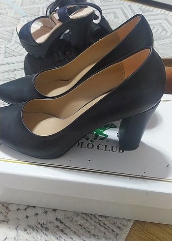 Siyah Stiletto Topuklu Kadın Ayakkabı - Görsel 4