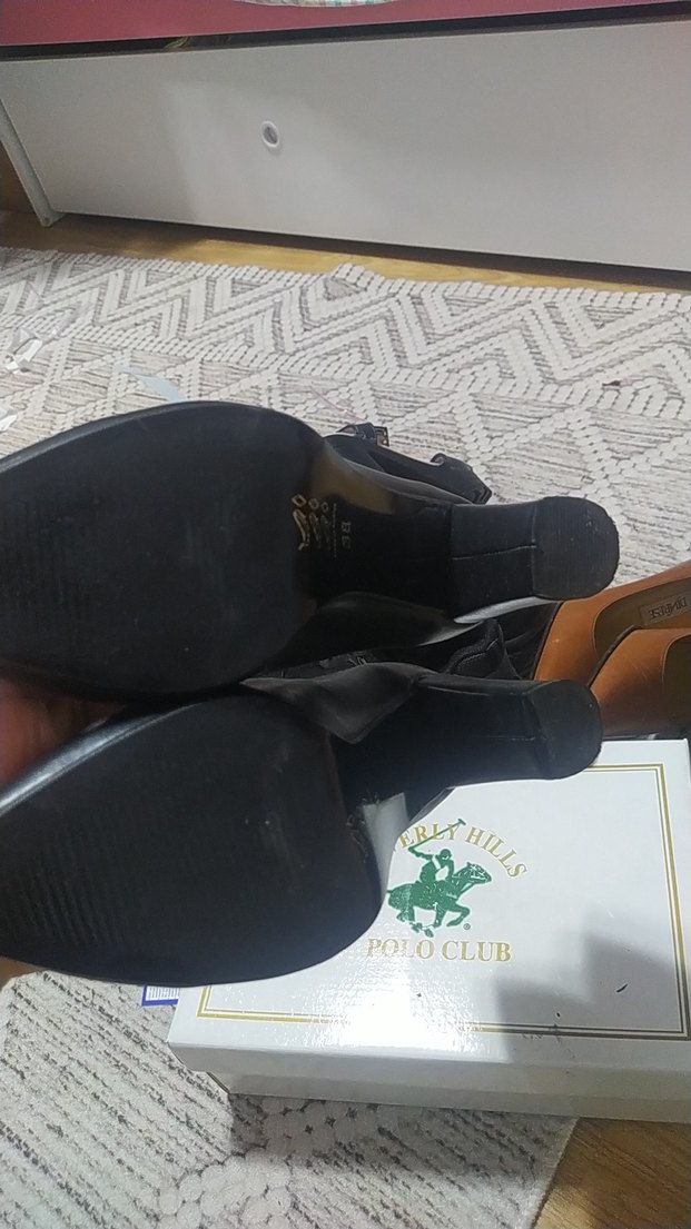 Siyah Stiletto Topuklu Kadın Ayakkabı - Görsel 3