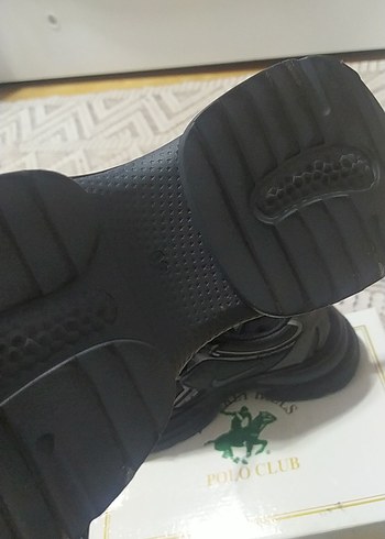 Siyah Bağcıklı Stiletto Topuklu Kadın Spor Ayakkabı - Görsel 4