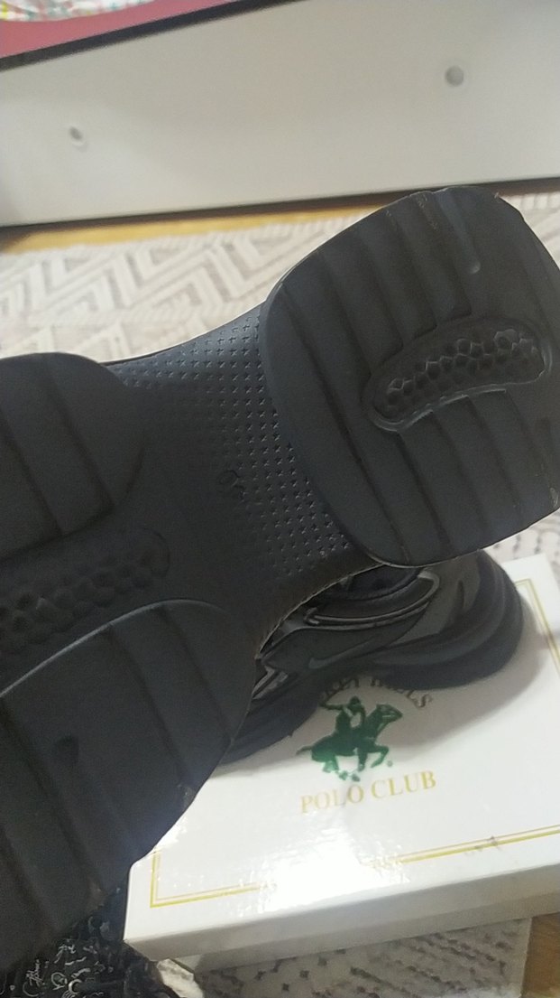 Siyah Bağcıklı Stiletto Topuklu Kadın Spor Ayakkabı - Görsel 4