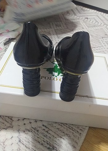 Siyah Yılan Desenli Modern Stiletto Topuklu - Görsel 3