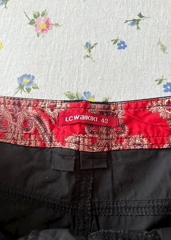 Siyah Kadın Bermuda Şort - Görsel 3