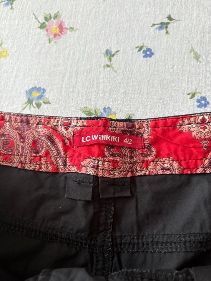 Siyah Kadın Bermuda Şort - Görsel 3