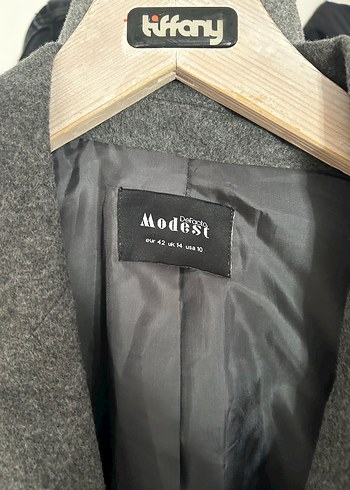 Defacto gri blazer ceket - Görsel 4