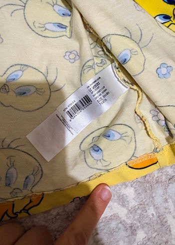 Sarı Pastel Renkli Çocuk Battaniyesi - Görsel 2