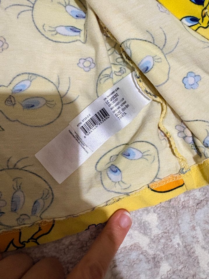 Sarı Pastel Renkli Çocuk Battaniyesi - Görsel 2