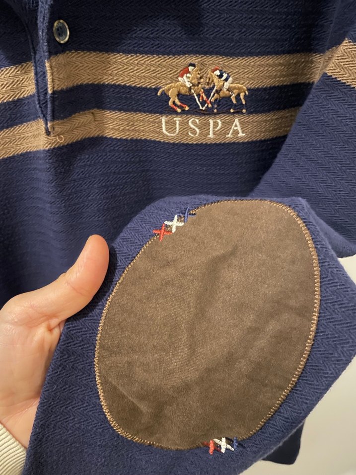 Us Polo %100 cotton erkek sweatshirt - Görsel 4