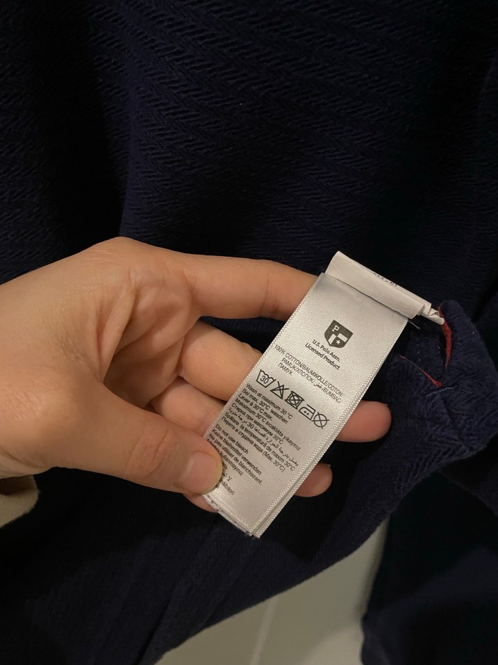 Us Polo %100 cotton erkek sweatshirt - Görsel 5