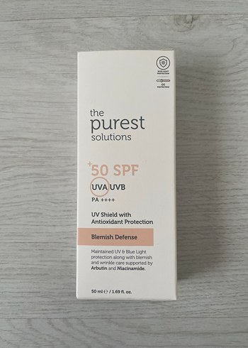 The Purest Solutions 50 SPF Renkli Güneş Koruyucu Krem - Görsel 3