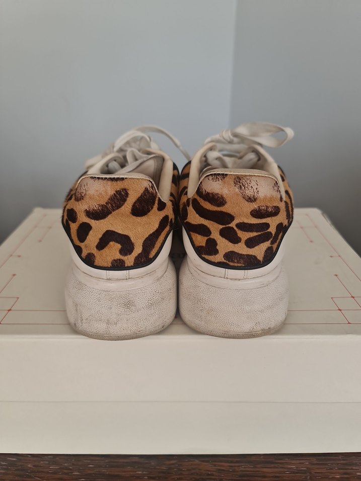 Leopar Desenli Alexander McQueen - Görsel 4