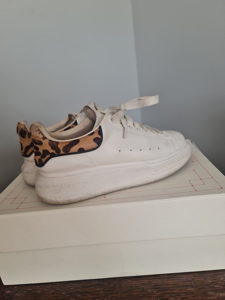 Leopar Desenli Alexander McQueen - Görsel 2