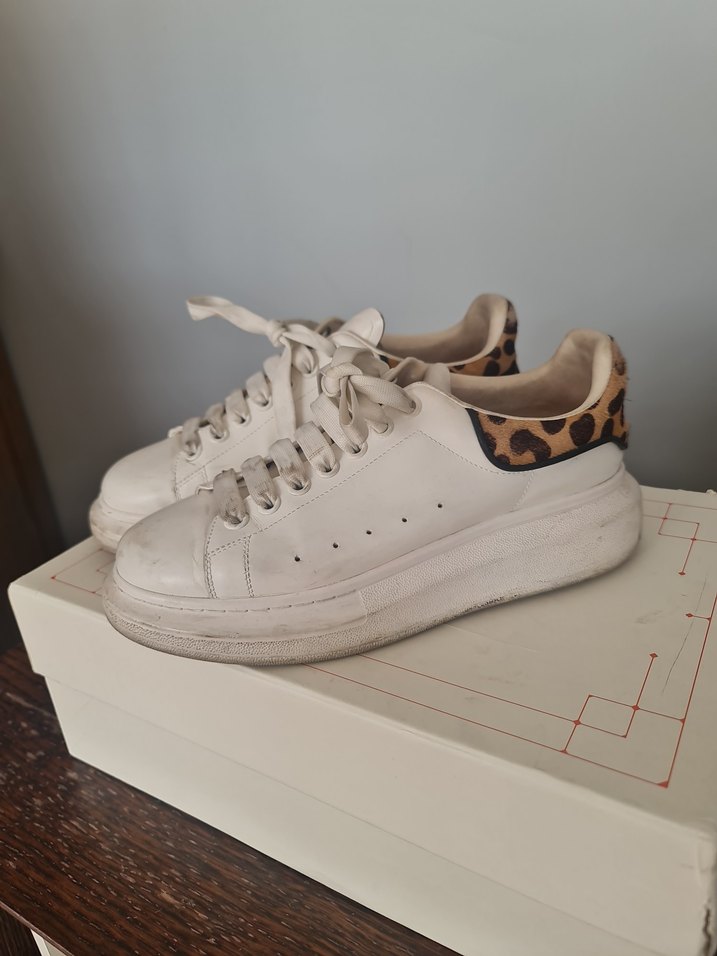 Leopar Desenli Alexander McQueen - Görsel 3